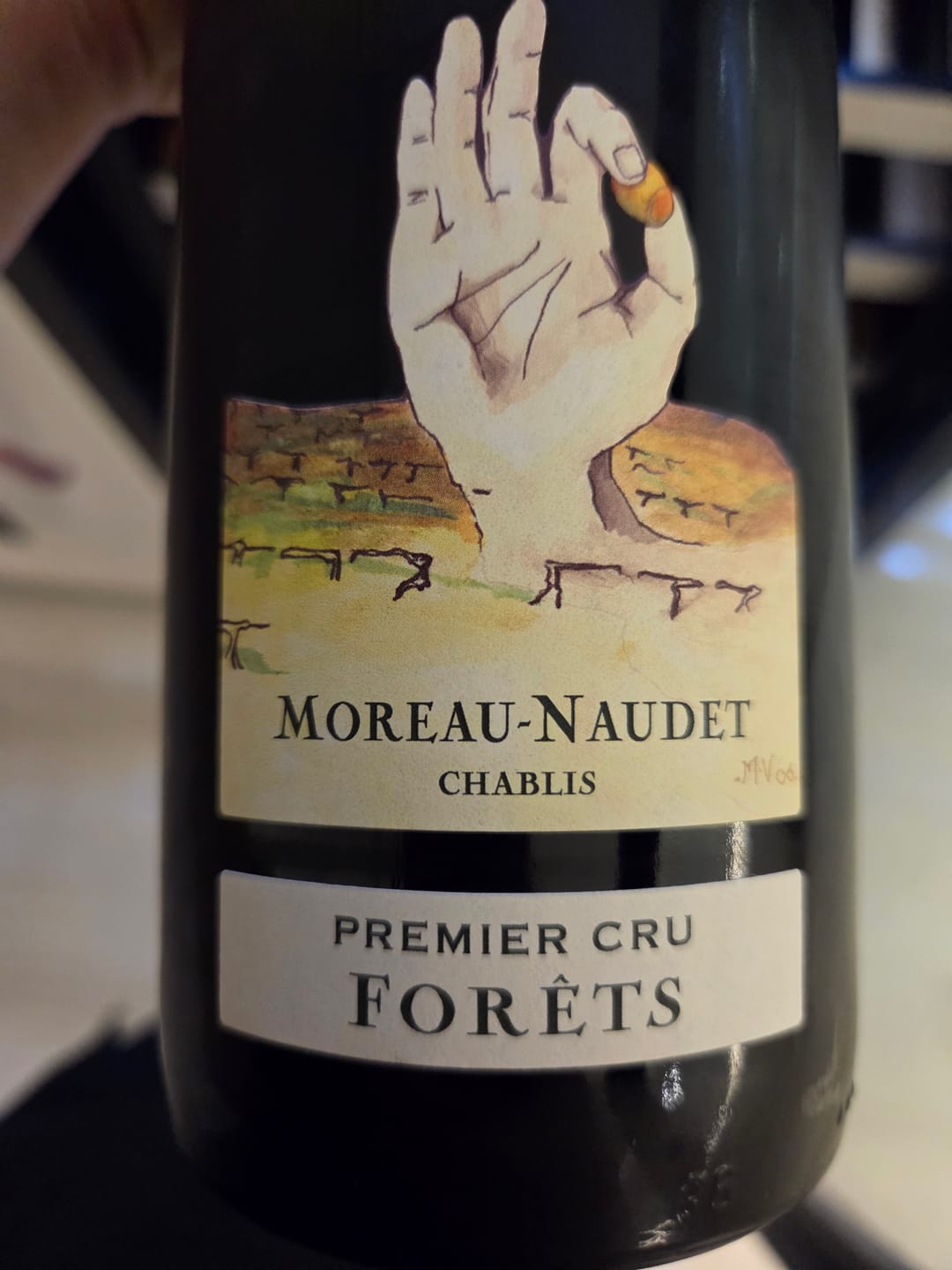 Customer photo review of Domaine Moreau Naudet Chablis 1er Cru Forets 2023
