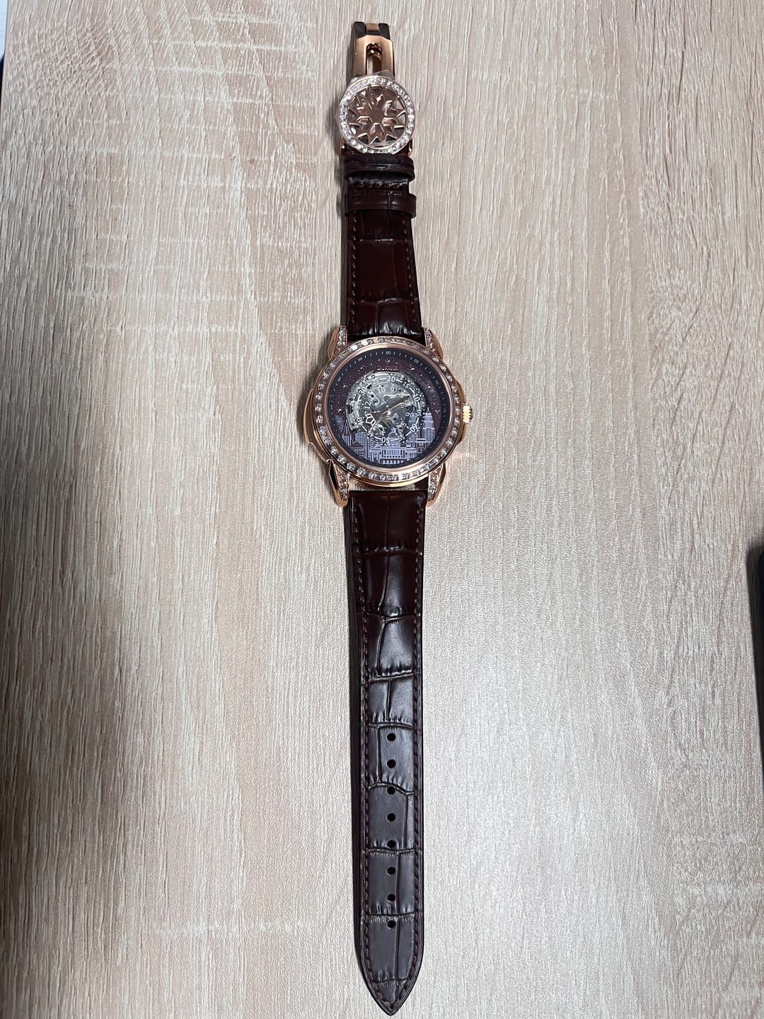 Customer photo review of Aetheris Civitas - Automatic Mechanical 82S0 Men’s Watch City Skyline Art Dial l Bonus Precision Winder Included