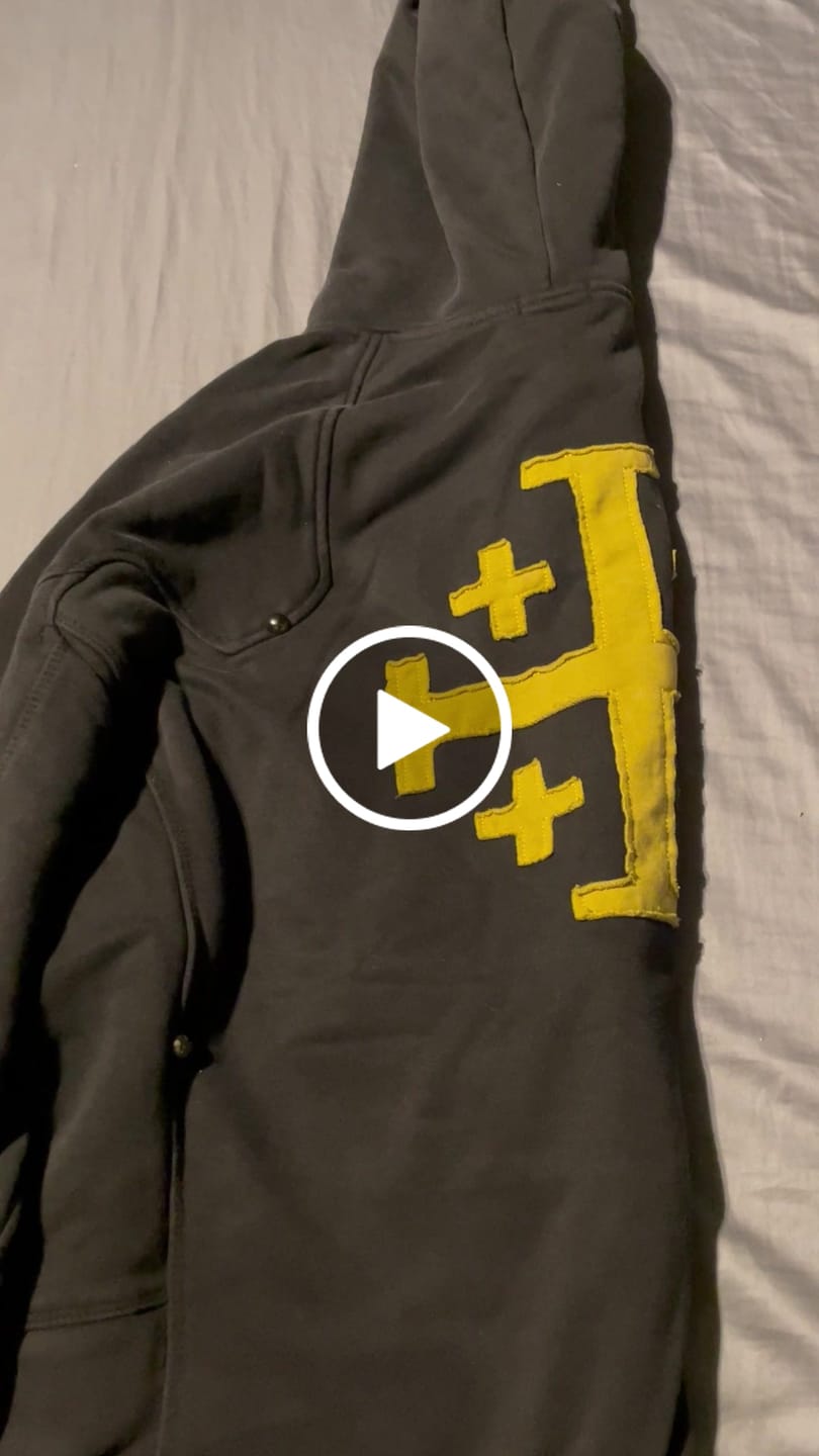Customer video review of Jerusalem Cross Armor Hoodie