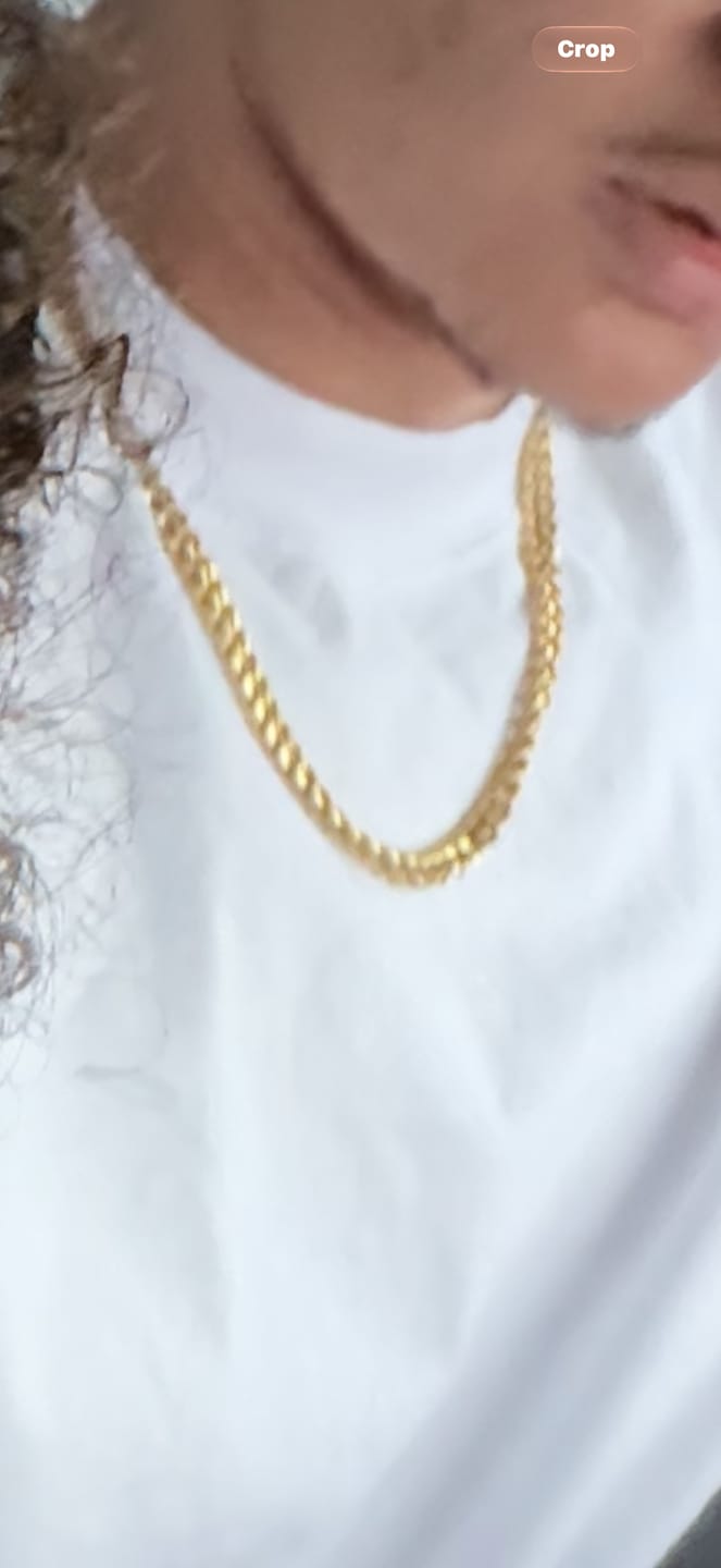 Customer photo review of Mens Miami Cuban Link Chain - 8mm