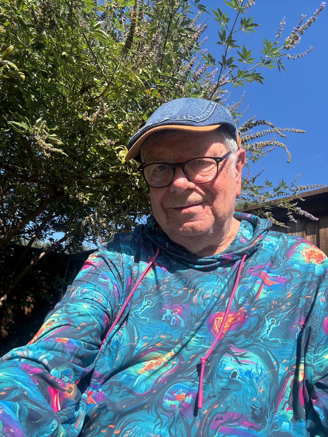 Customer photo review of Disney "Headless Havoc" – Performance Hoodie