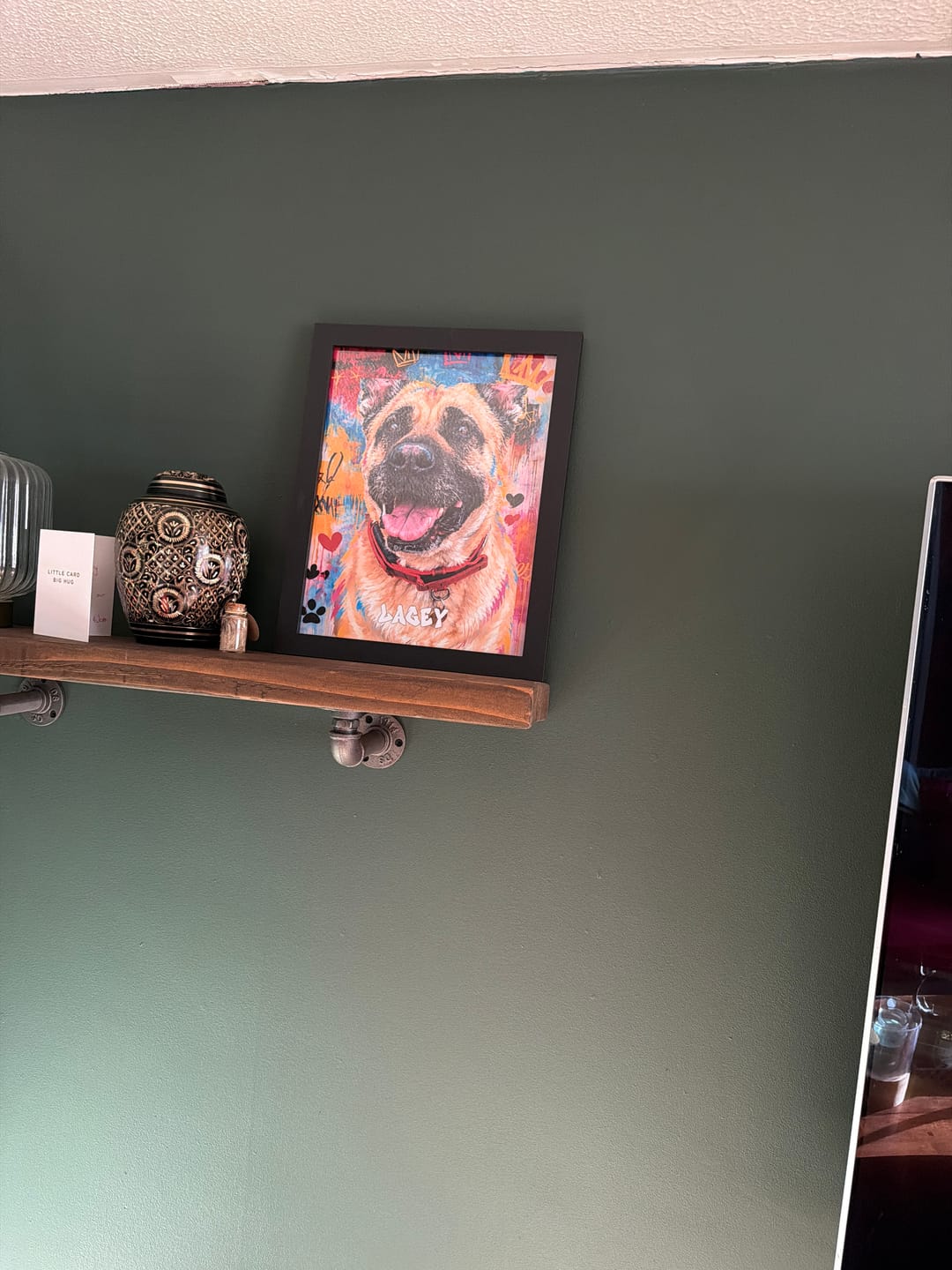 Customer photo review of Personalised Poster - Graffiti