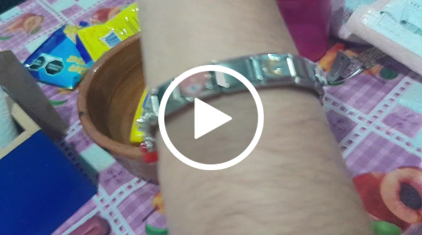 Customer video review of Pulsera Italiana Clásica para Charms