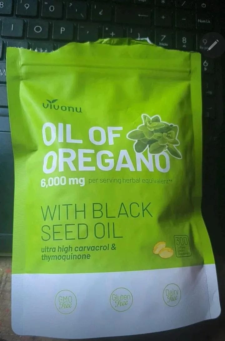 Customer photo review of Aceite de Orégano con Semilla Negra | 300 Cápsulas