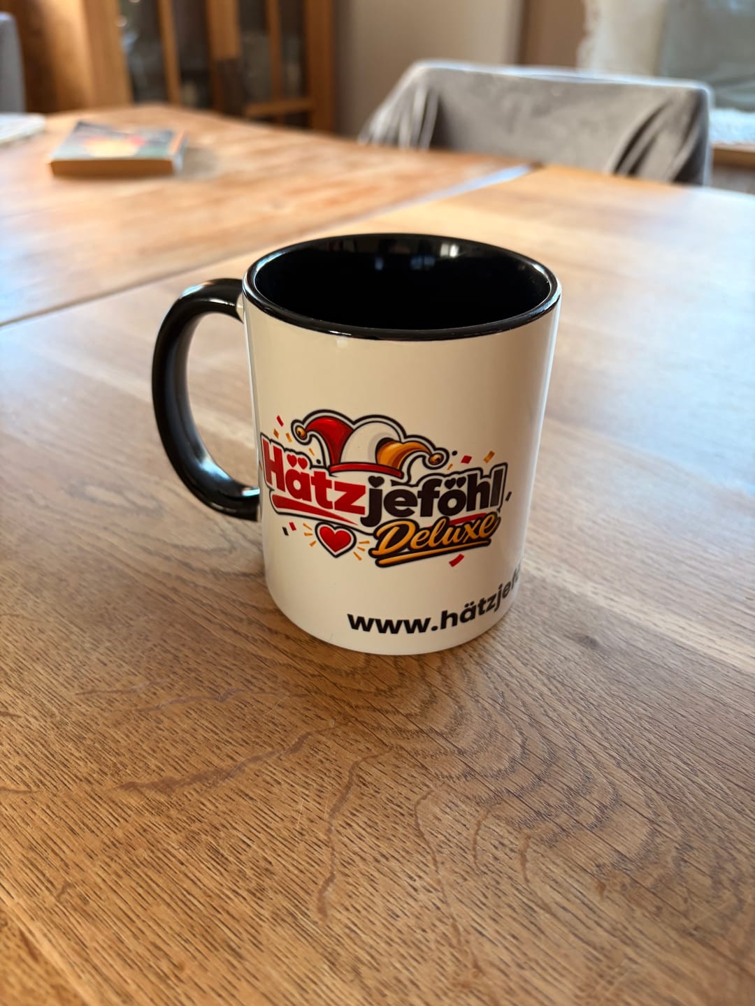 Customer photo review of Tassen mit Logo bedrucken – ab 10 Stück 325ml - Spülmaschinenfest