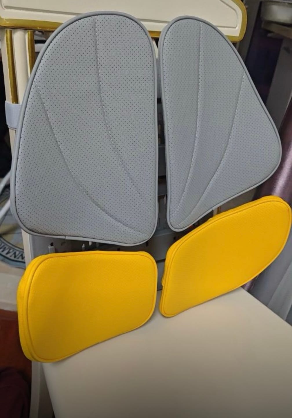 Customer photo review of “Four-Leaf Clover” Ergonomic Lumbar Support Cushion