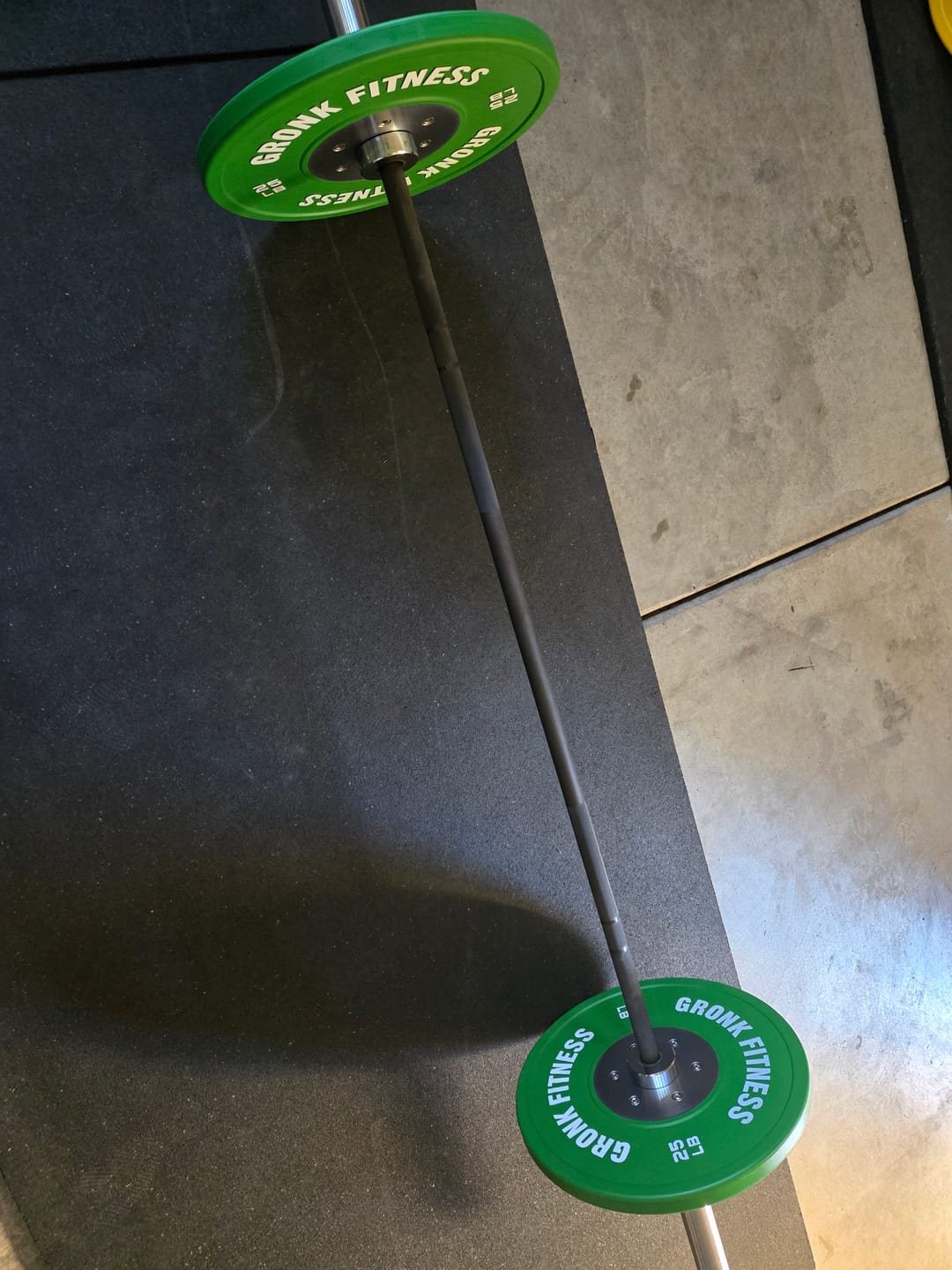 Customer photo review of Gronk Fitness Competition Bumper Plates