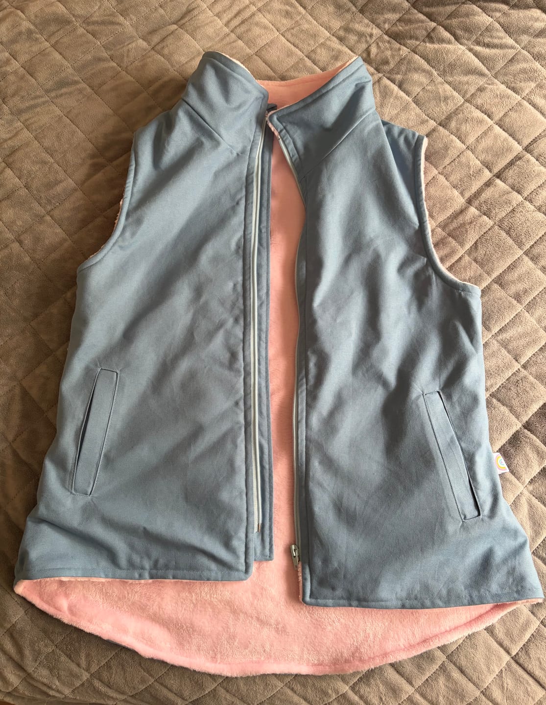 Customer photo review of Plain Soft Cotton Canvas Fabric