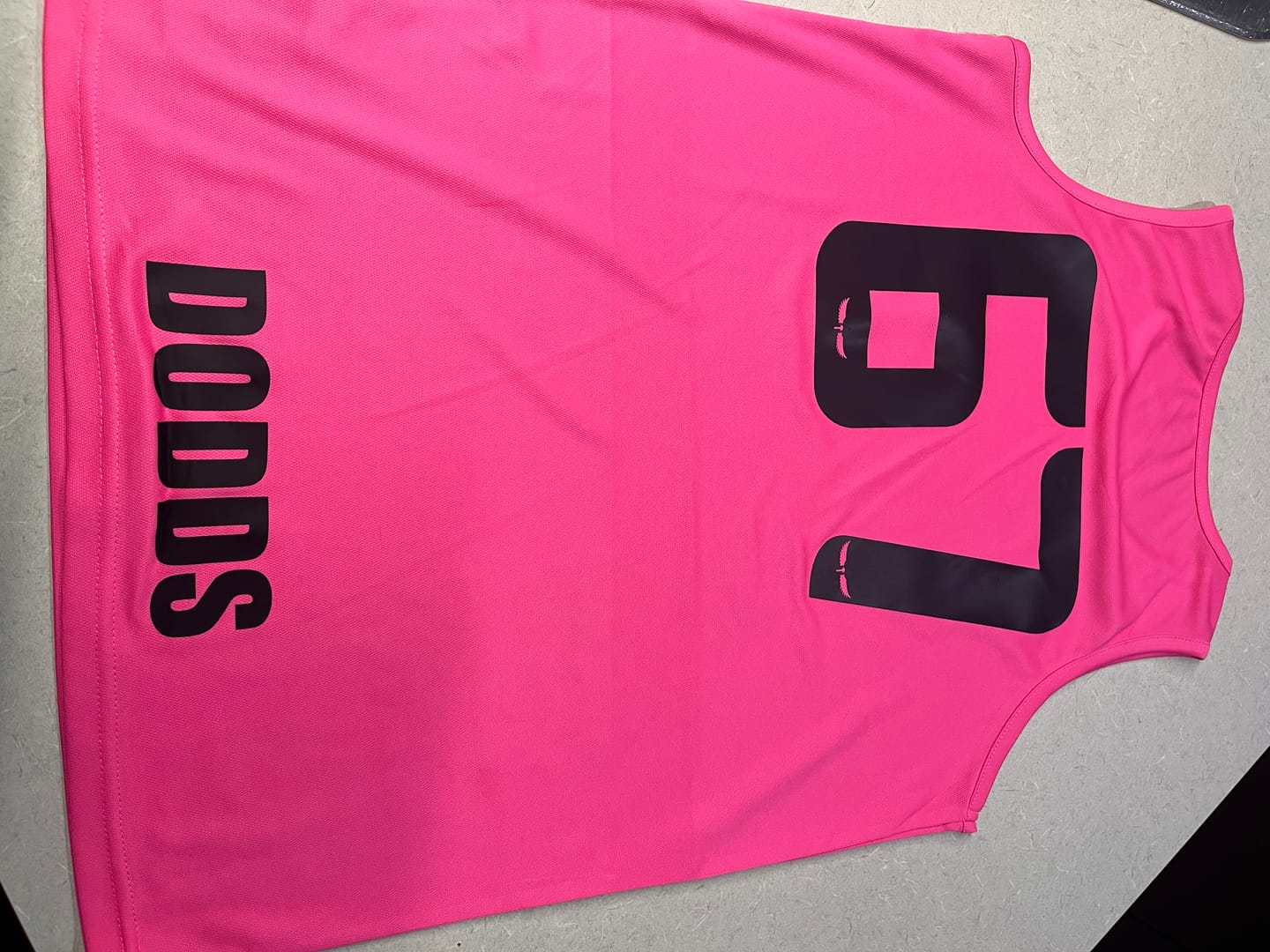 Customer photo review of S296B Spiro Youth Impact Performance Aircool Singlet