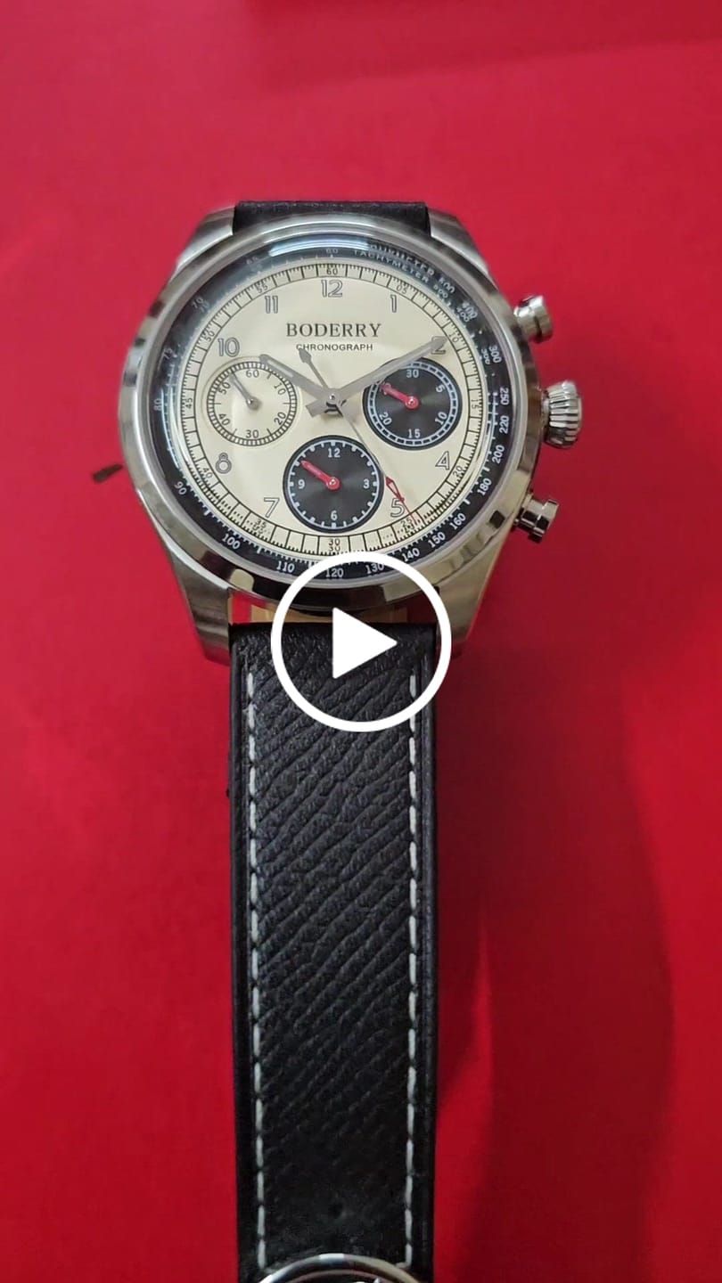 Customer video review of ASYMMETRY - Mechanical Chronograph with Domed Sapphire Crystal | Khaki