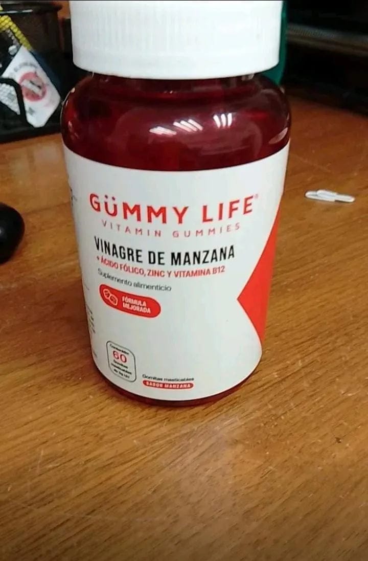 Customer photo review of GOMITAS DE VINAGRE DE MANZANA