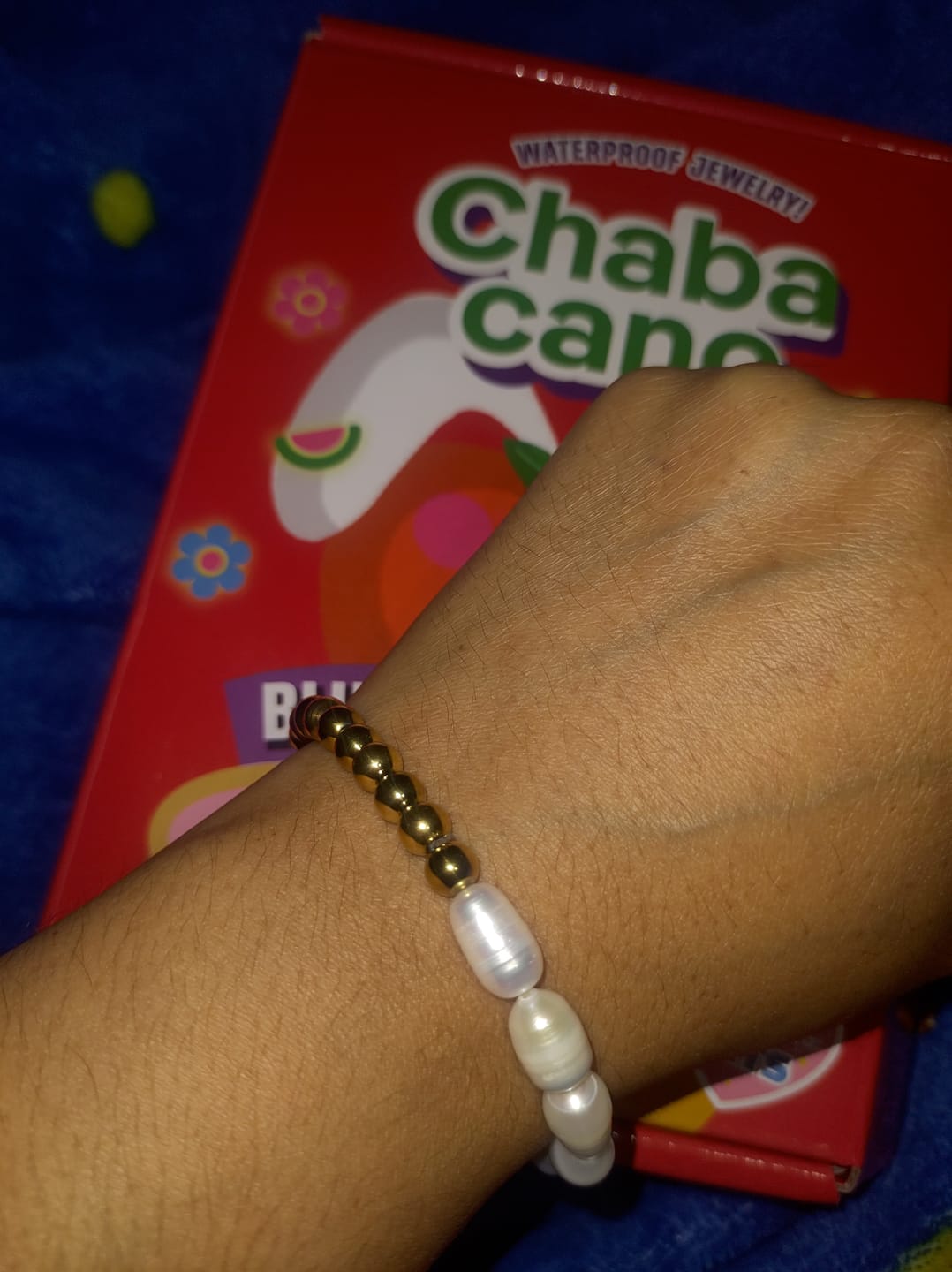 Customer photo review of Pulsera Clementine