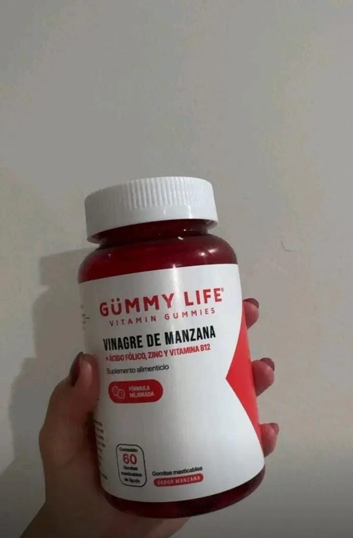 Customer photo review of GOMITAS DE VINAGRE DE MANZANA