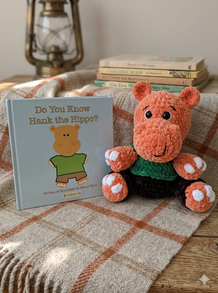 Customer photo review of Hank the Hippo Crochet Pattern