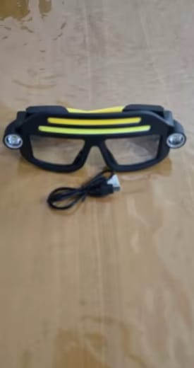 Customer photo review of BeamPro™ | Hands-Free LED Light Glasses
