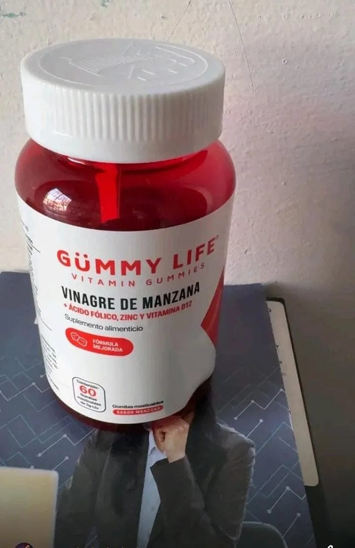 Customer photo review of GOMITAS DE VINAGRE DE MANZANA