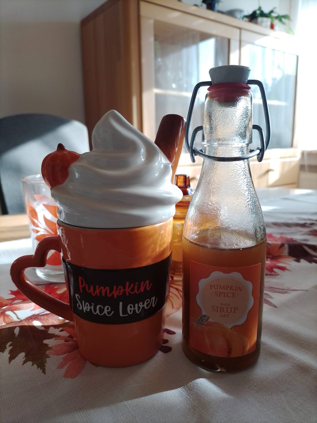 Customer photo review of Pumpkin Spice Sirup - süßes Herbstaroma vom Hof