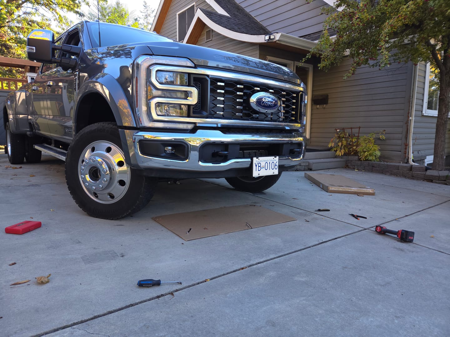 Customer photo review of 2023-2026 Powerstroke Low Profile Valance (71-1000)