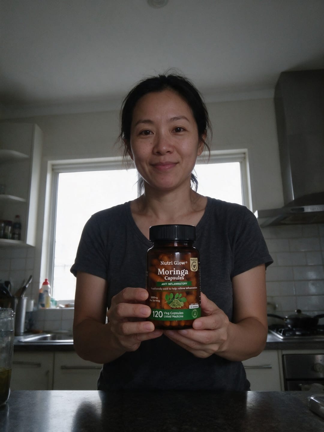 Customer photo review of Nutri Glow Moringa 120 Capsules TGA Listed