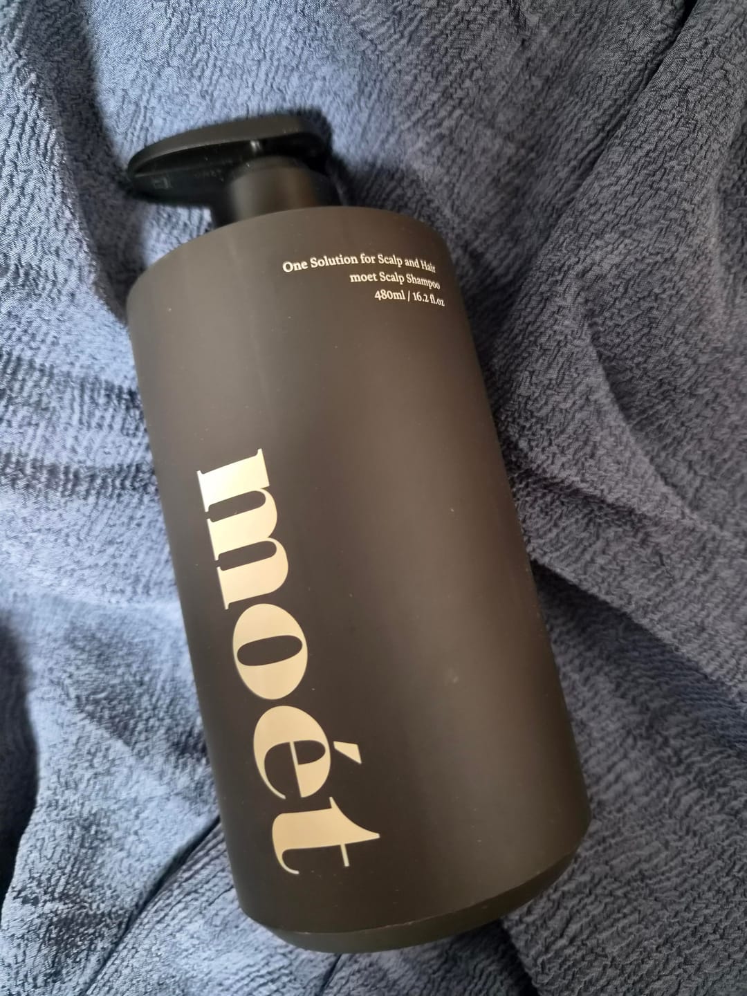 Customer photo review of moét Scalp Shampoo — Sulfate-Free Scalp Care 480ml