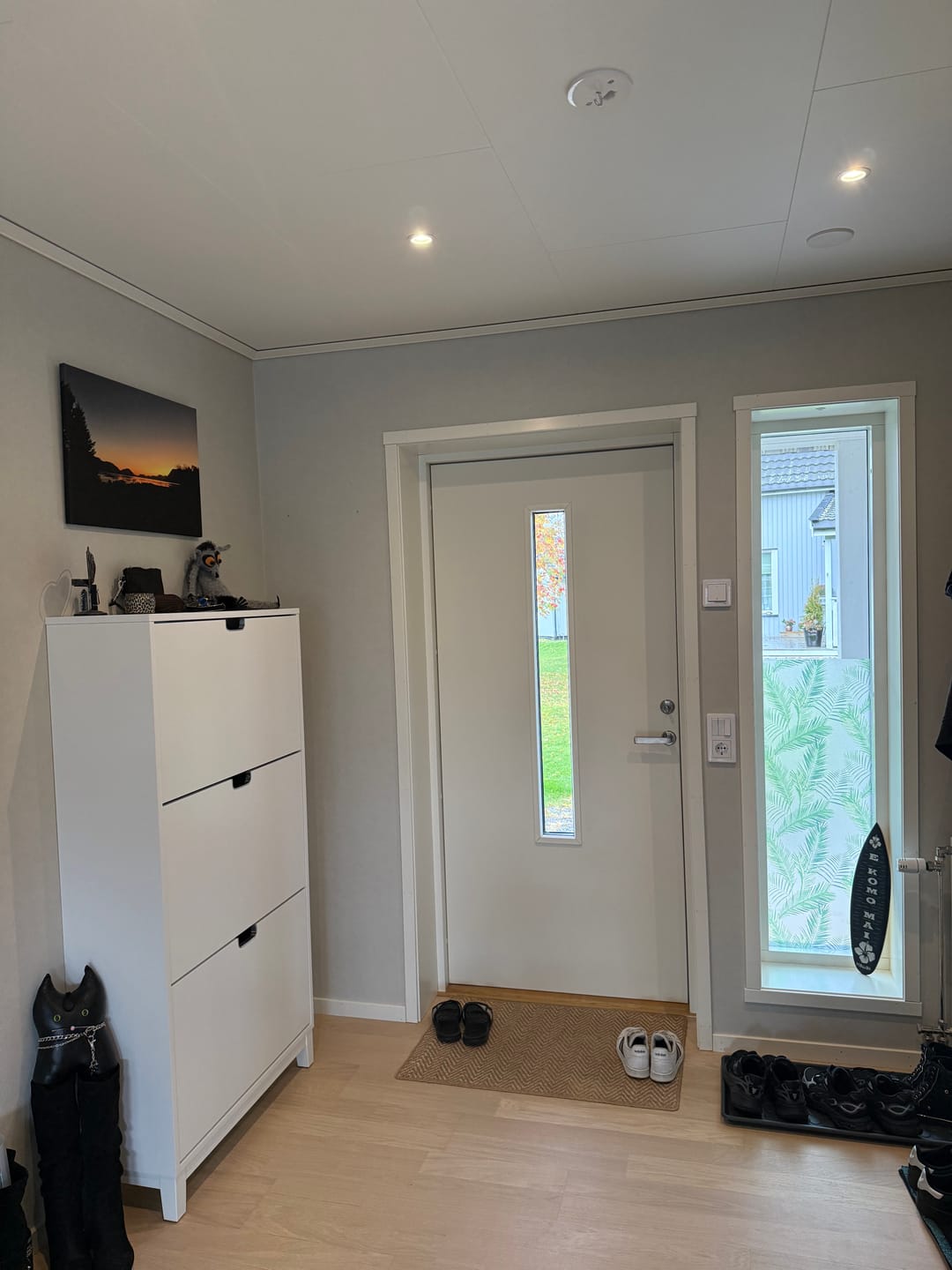 Customer photo review of Static Premium Palme vindusfolie