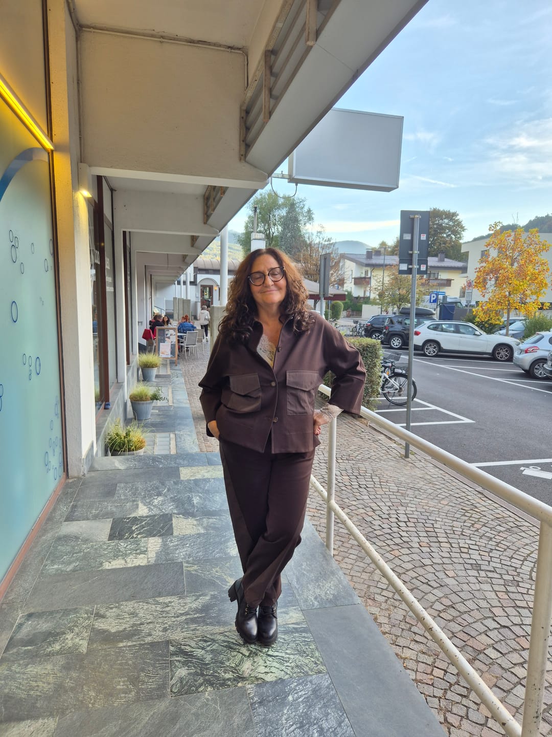 Customer photo review of PANTALONE AMALIA TESTA DI MORO