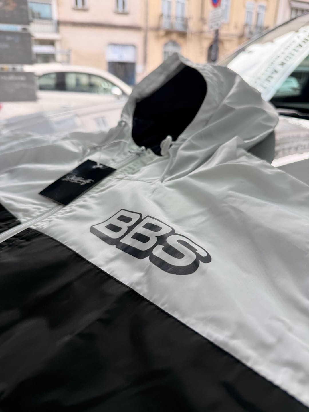 Customer photo review of Street Society "BBS Retro" Windbreaker – Limited