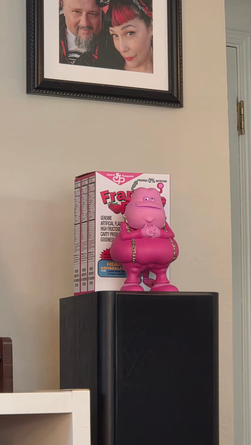 Customer photo review of Ron English x Franken Fat