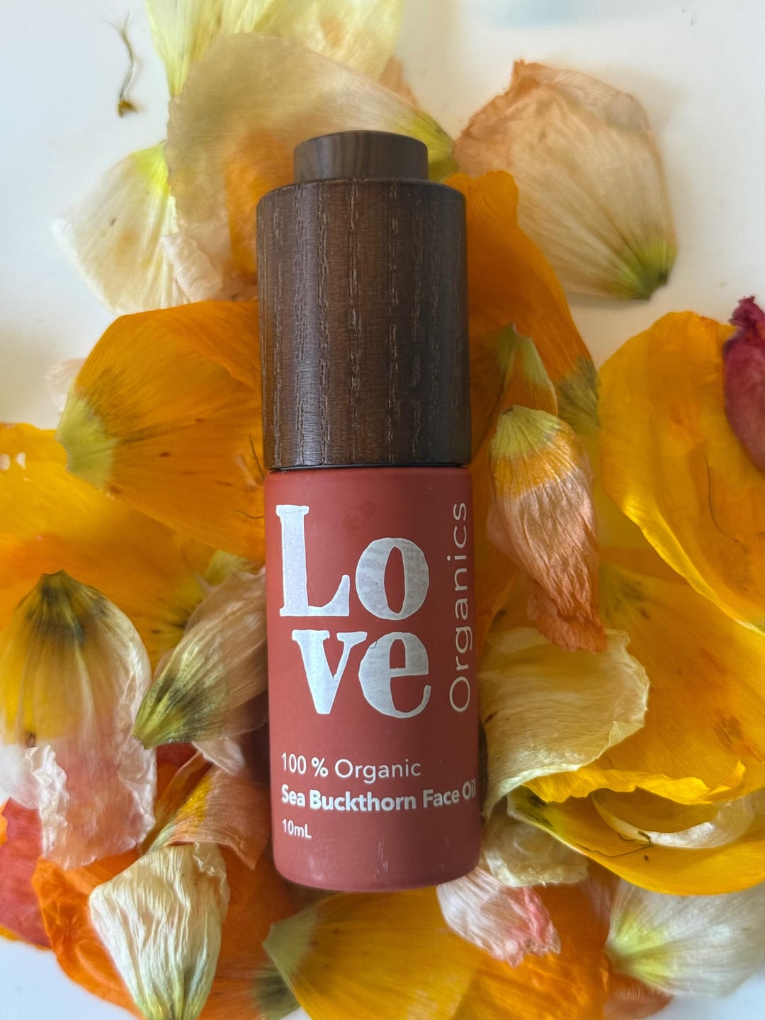 Customer photo review of Organic Tibetan Sea Buckthorn Face Oil