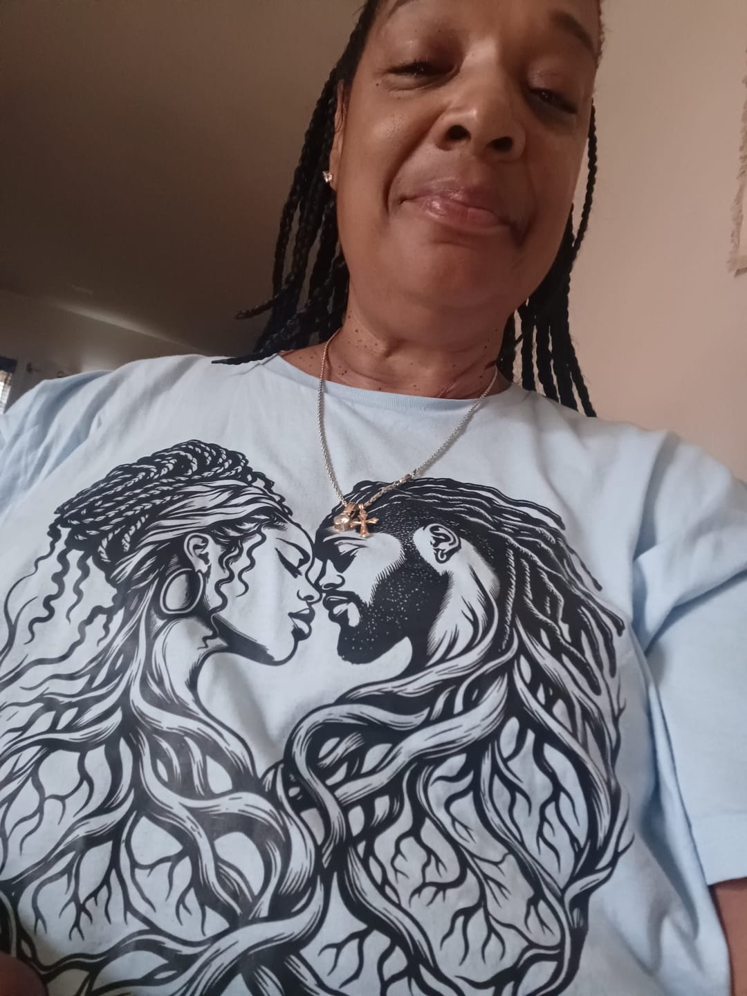 Customer photo review of Roots In Love Tee