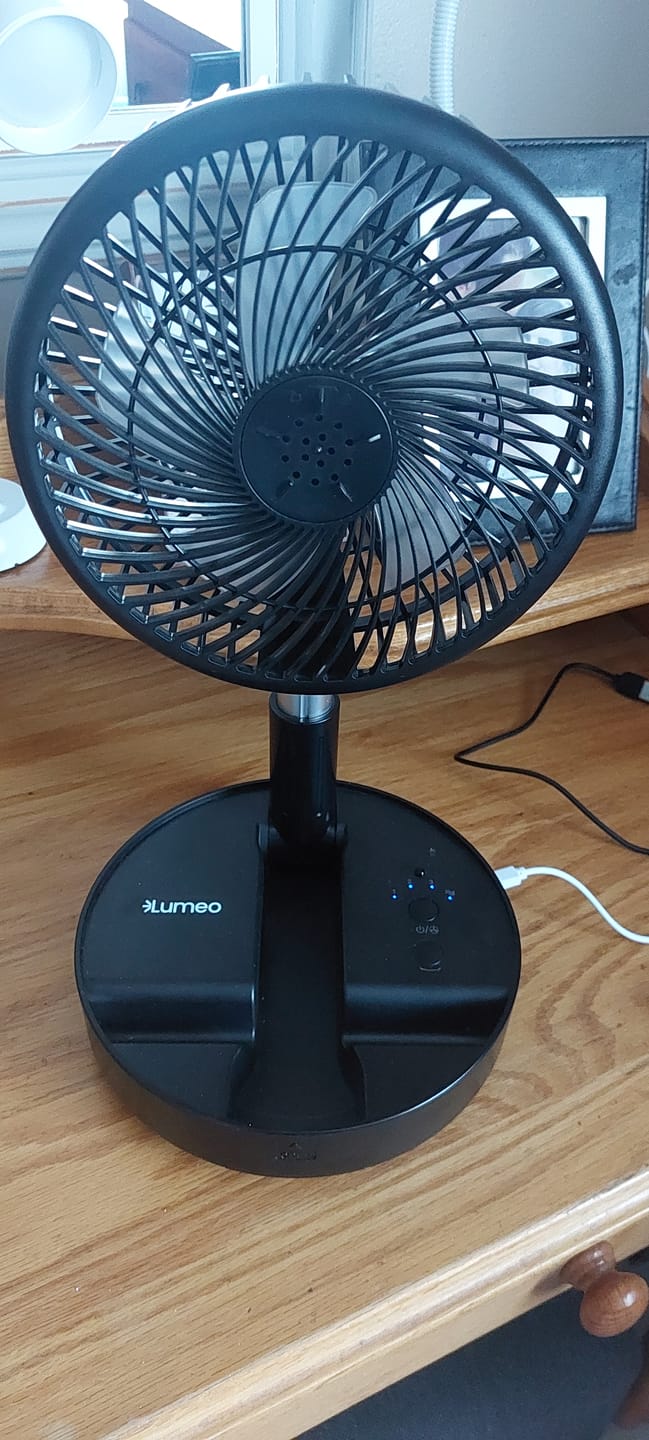 Customer photo review of Lumeo Smart Fan
