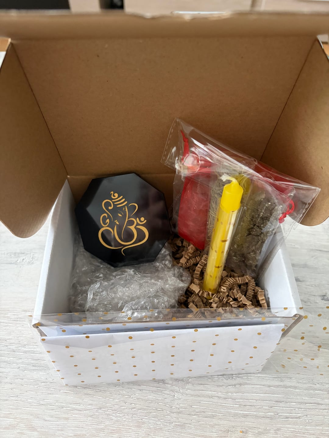 Customer photo review of Kit Ritual Ganesha || Abre Caminos y Desbloquea Nuevas Oportunidades