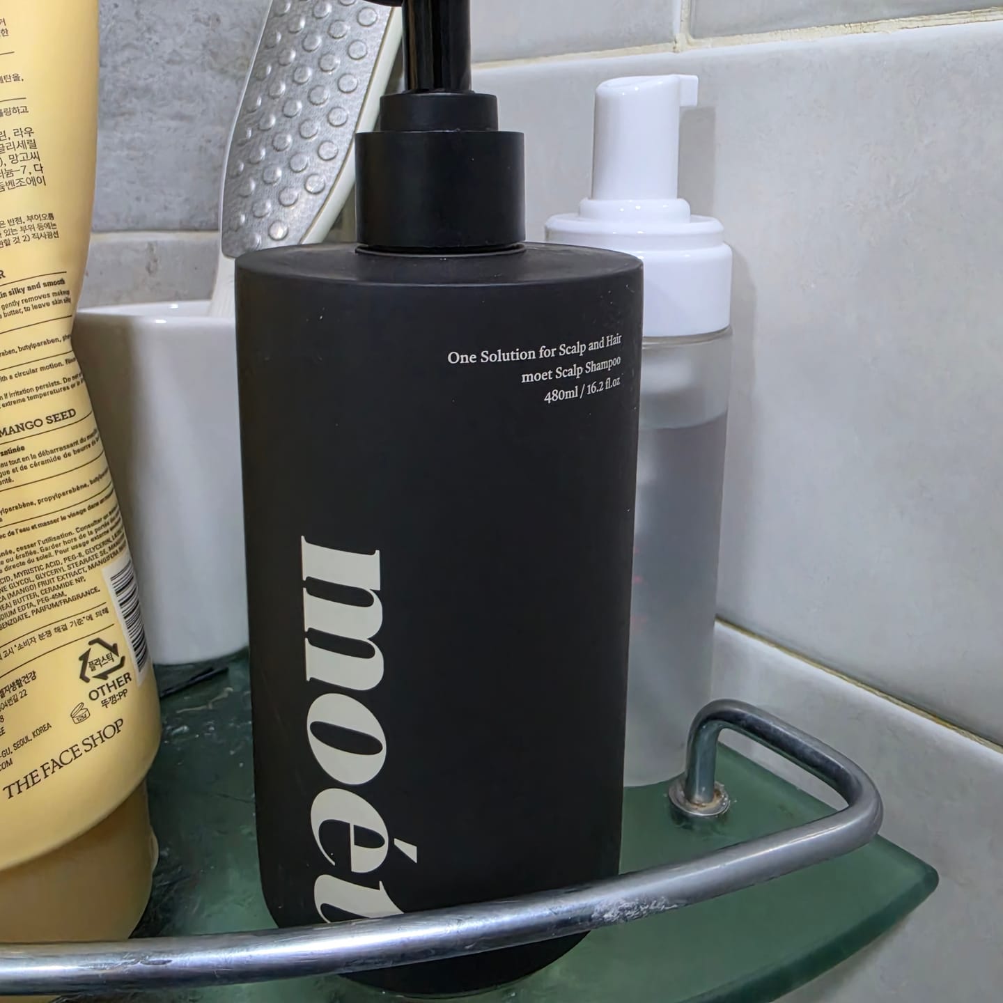 Customer photo review of moét Scalp Shampoo — Sulfate-Free Scalp Care 480ml
