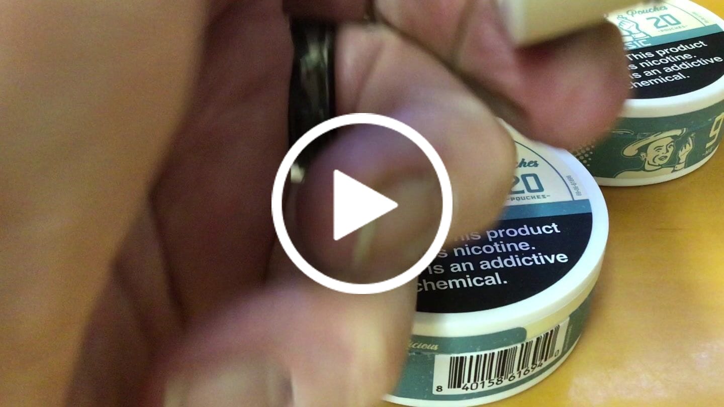 Customer video review of Classic Nicotine Pouches