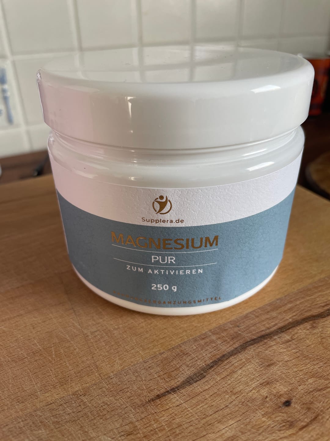 Customer photo review of Ionisches Magnesium 250g Dose