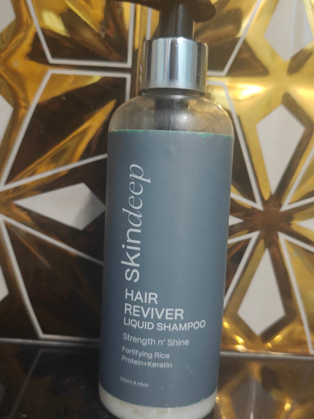 Customer photo review of HAIR REVIVER - Rice Protein Liquid Shampoo