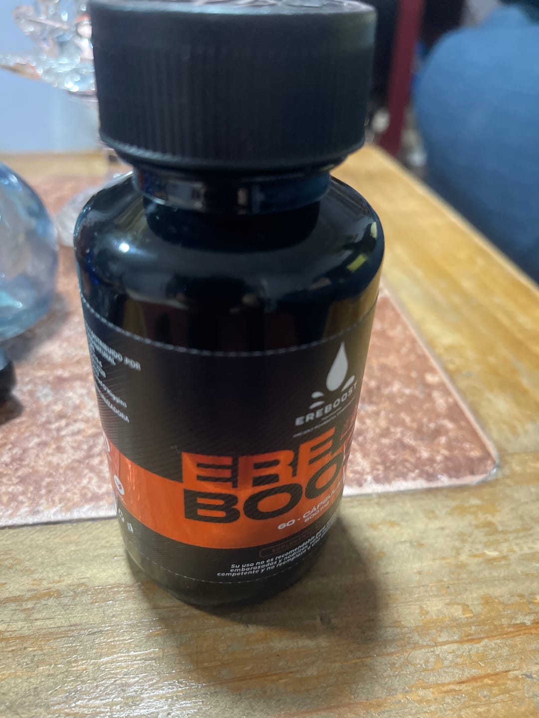 Customer photo review of EREBOOST | 60 Cápsulas