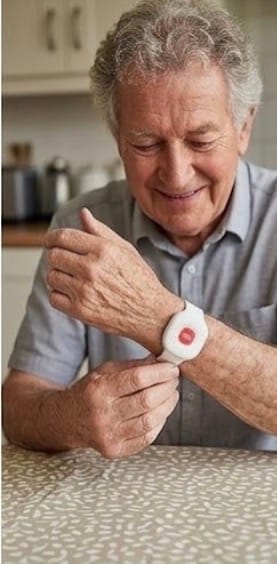 Customer photo review of SOSify™ – Alarma SOS Familiar