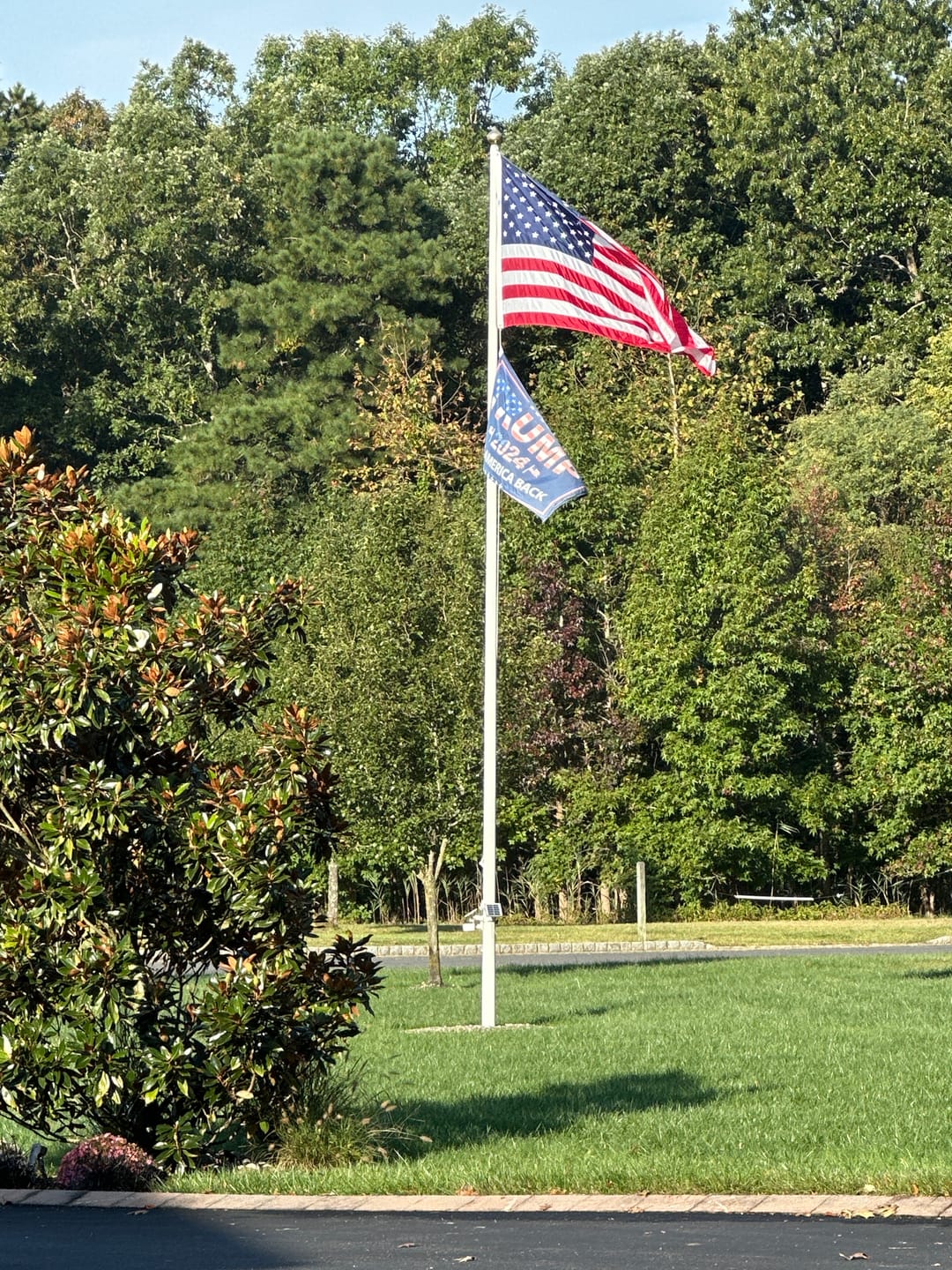 Customer photo review of 5' x 8' American Flag