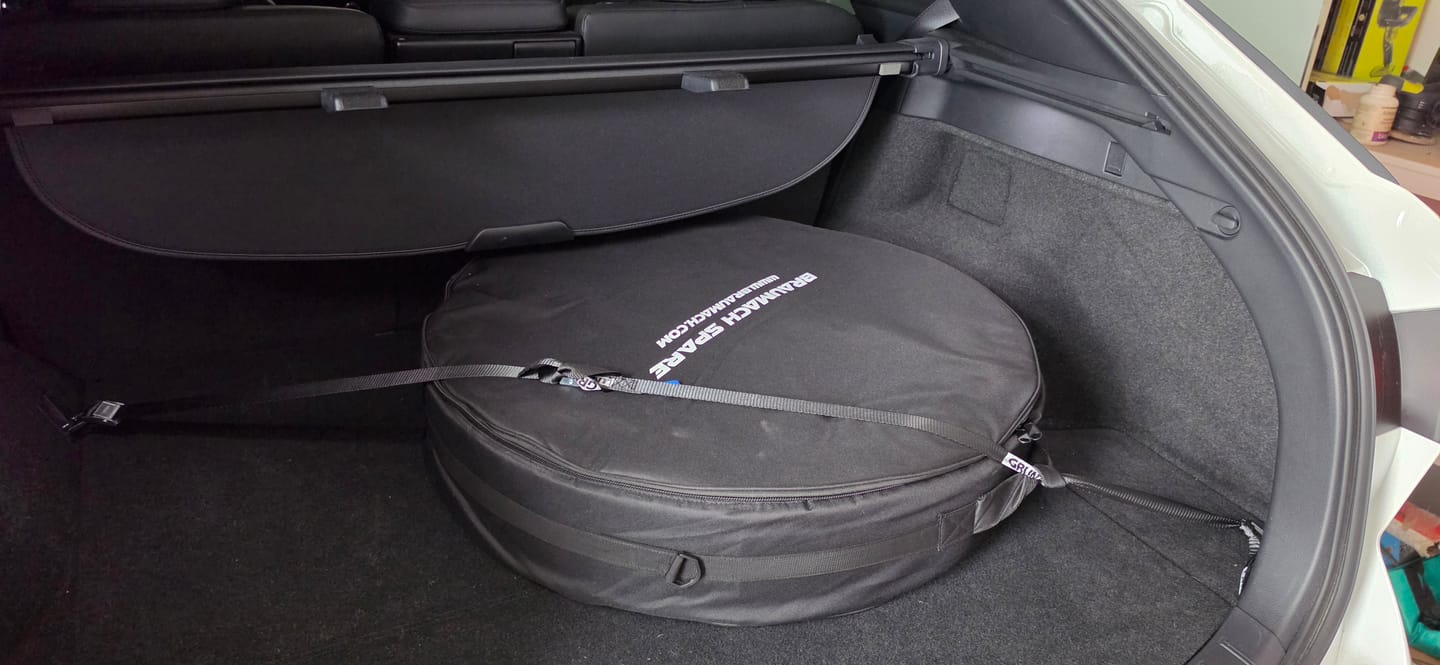 Customer photo review of Lexus RX Space Saver Spare Wheel Kit - HUB CENTRIC - Braumach Spare Wheel Kit All Models - 2015-2026