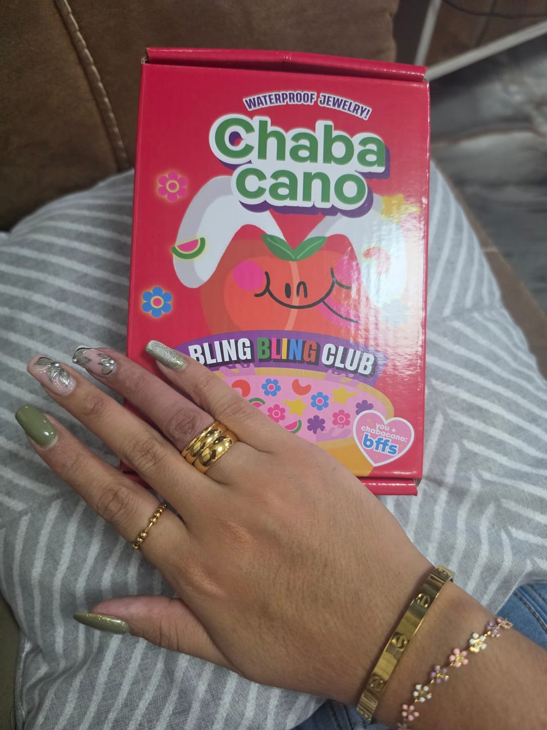 Customer photo review of Anillo Anti-Ansiedad