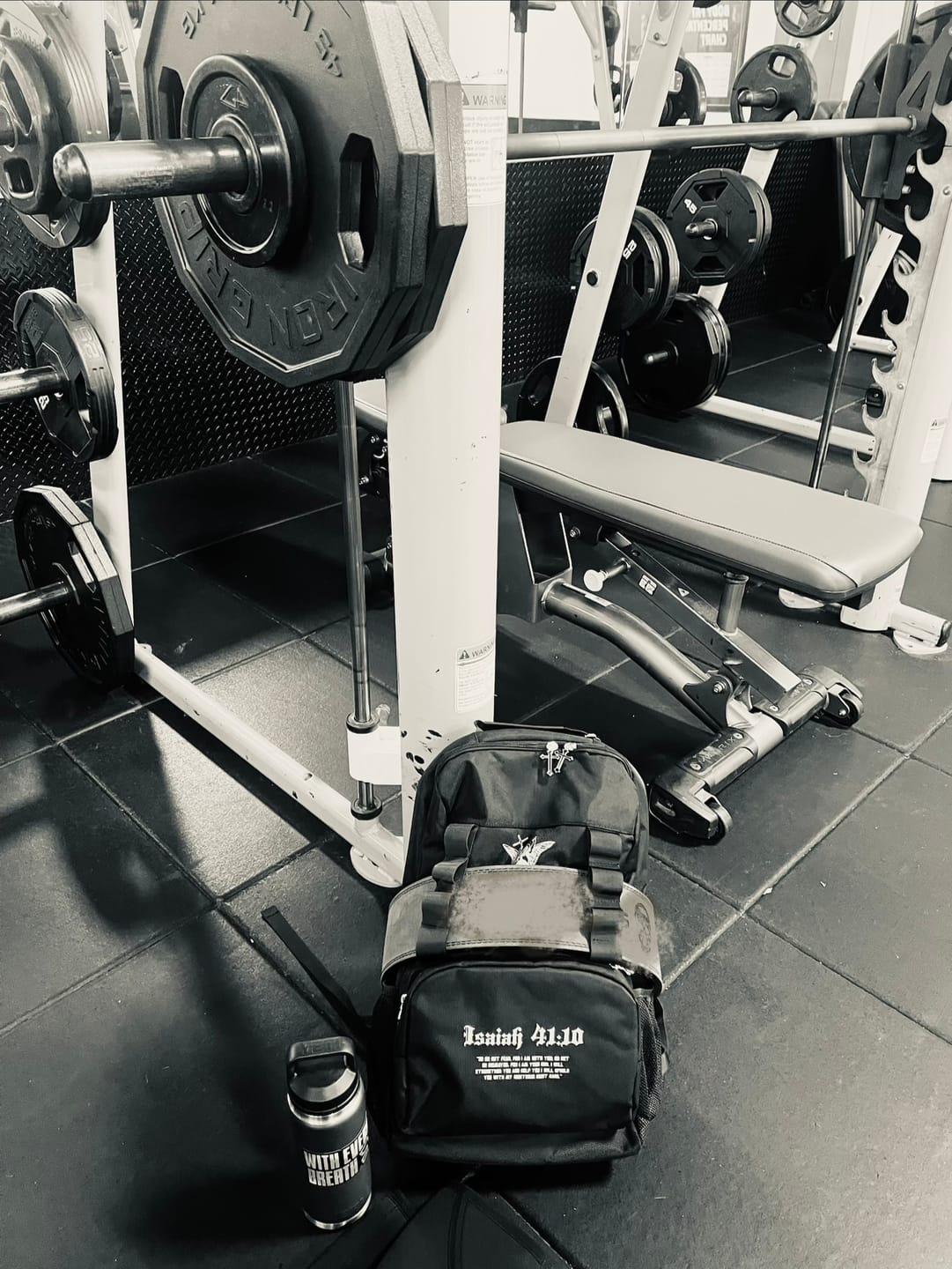 Customer photo review of Fear Not Backpack