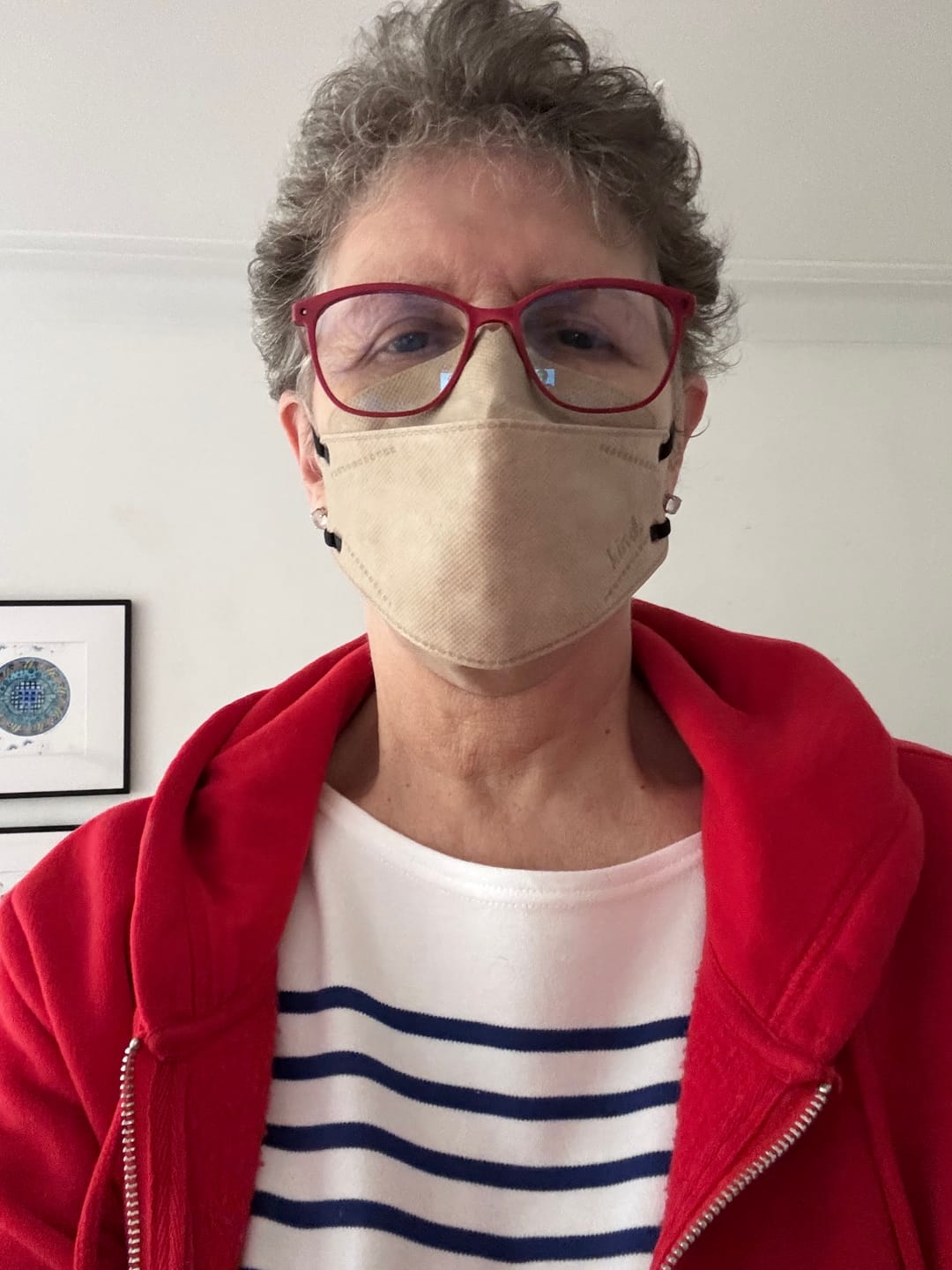 Customer photo review of Kind KN95 Respirator Mask - Colour Series