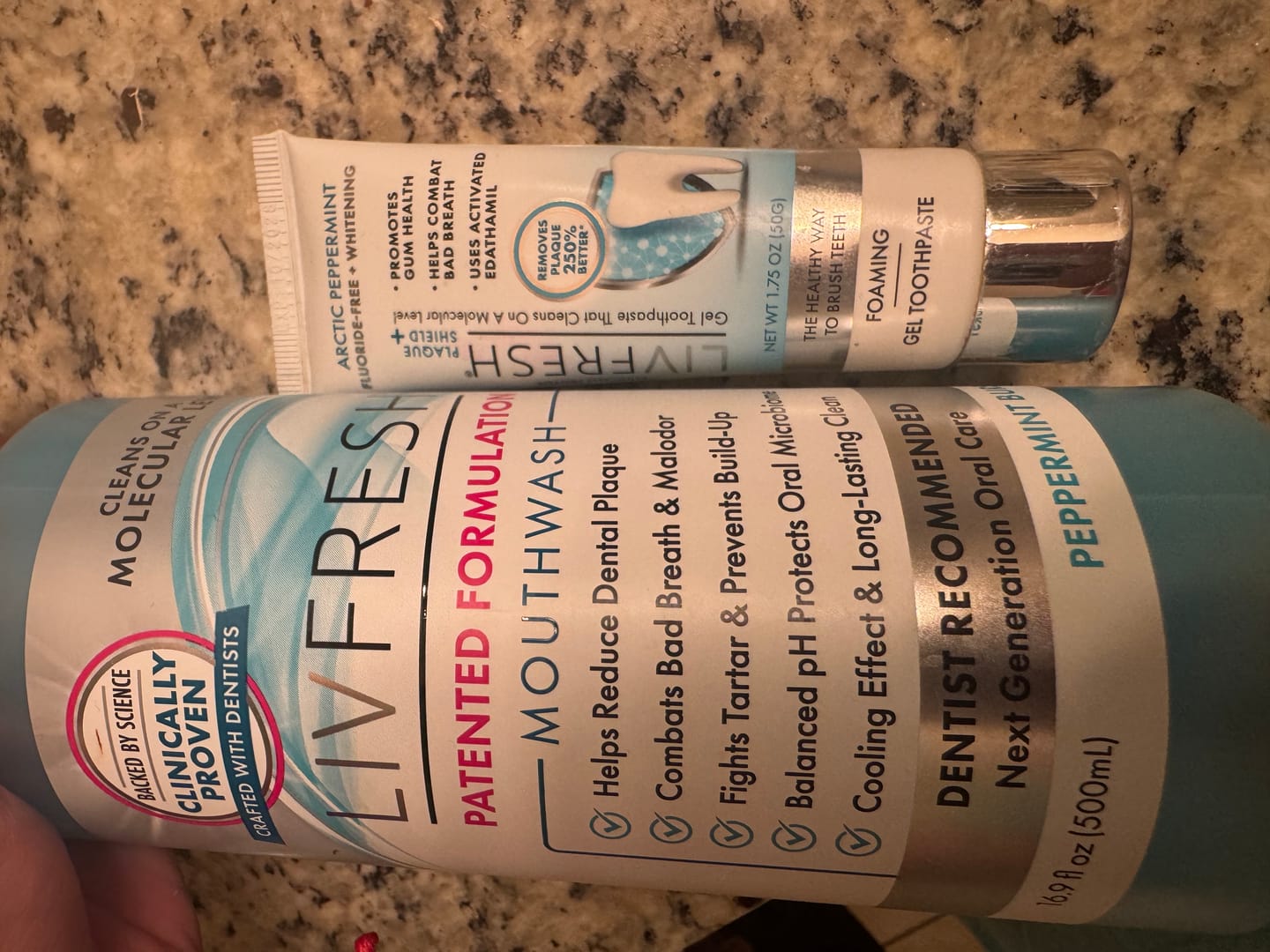 Customer photo review of Toothpaste