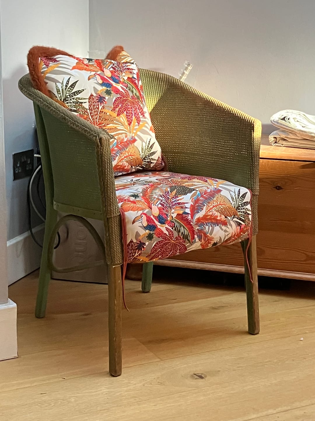 Customer photo review of Faux Mink Fur Piping - 25mm - by the metre - 5508