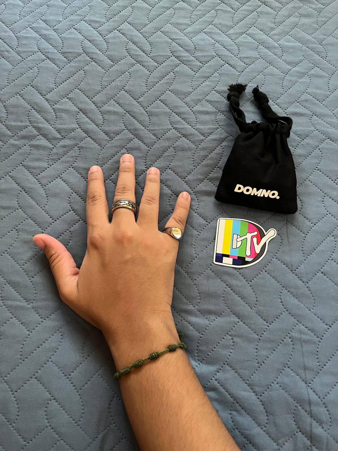 Customer photo review of Pinky Ring