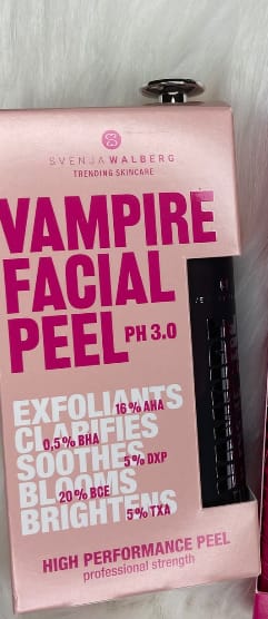 Customer photo review of VAMPIRE PEEL® - Fruchtsäurepeeling