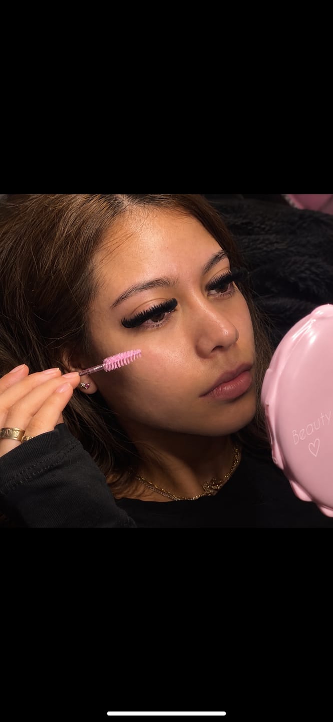 Customer photo review of VEYESINC Cashmere Lashes - 0.05MM