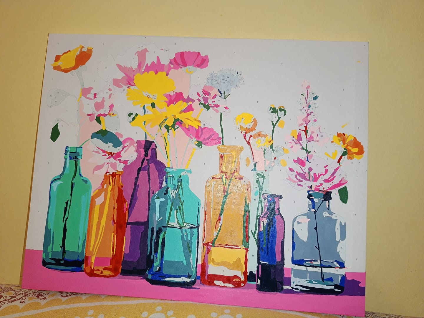 Customer photo review of Color therapy | Paint by Number