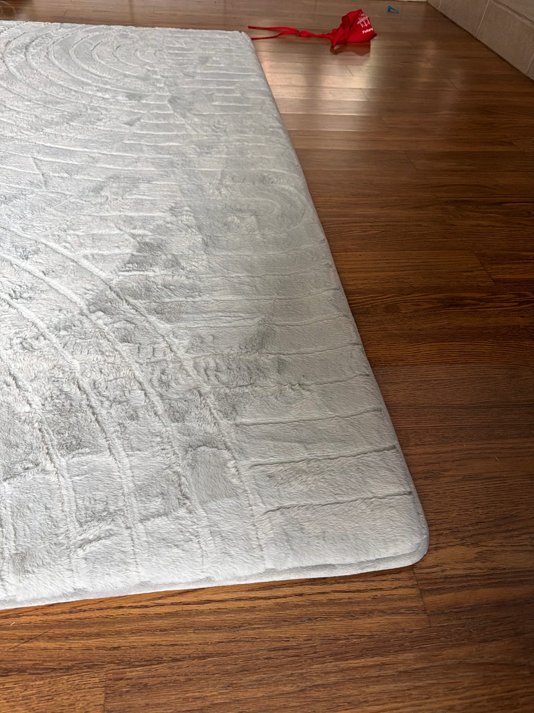 Customer photo review of Designer Relax Mat - 1.4" Thick Foam Base